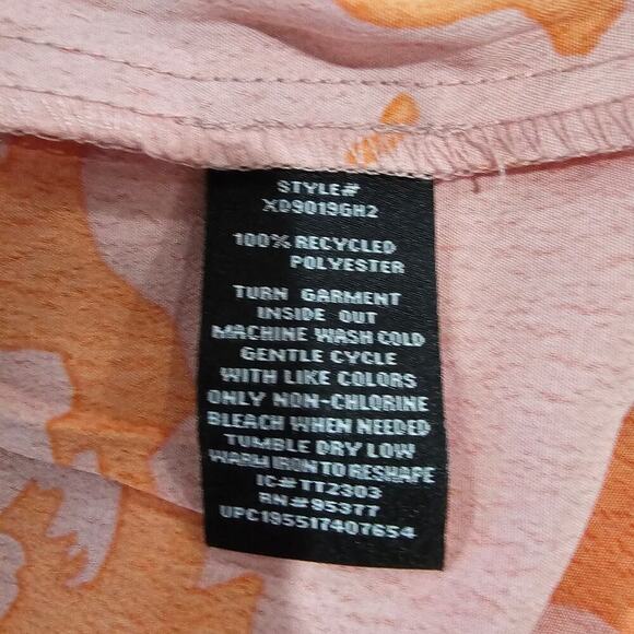 Sanctuary Maxi Dress Womens XL Pink Tiered Smocked Cottage Coquette Prairie - Picture 6 of 12